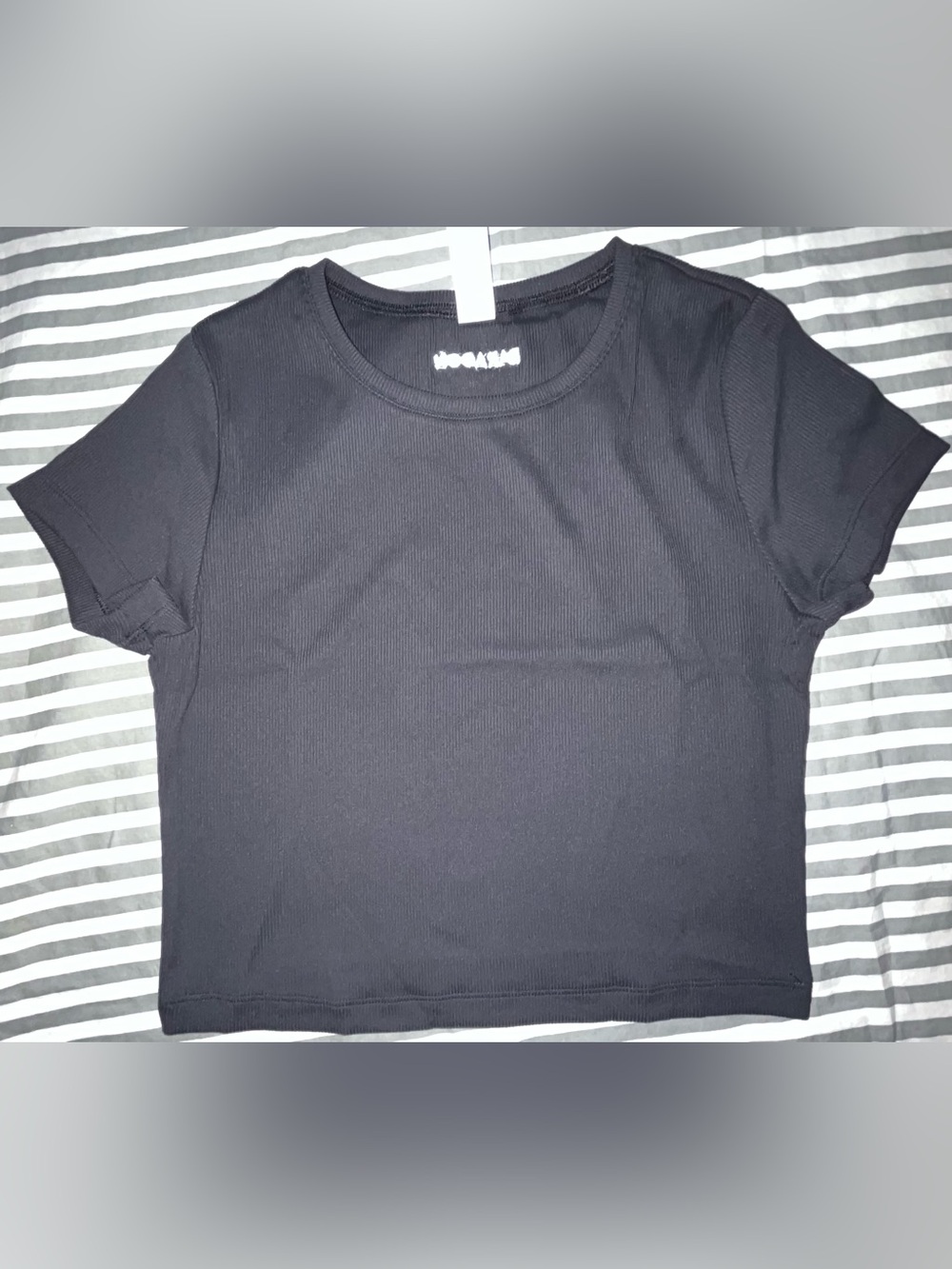Paragon Fitwear EasyRib Everyday Baby Tee in Black Size M